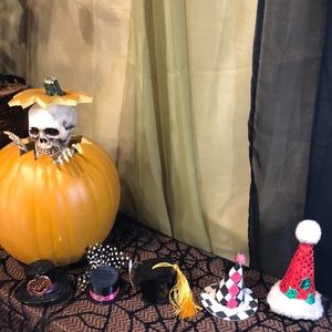 Set of 5 Hat topper barrettes. Perfect 4 Pups!